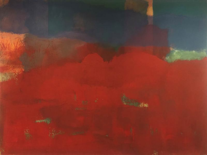 LAVA DI VITA, Lava of life, Lave de vie - Acrylic on paper and canvas  150x110 cm (59.1’’x 43.3’’) Rome, 2020 - #2004